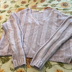 Lavender pac sun cropped sweater,S in EUC